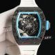 swiss replica Richard Mille RM055 Bubba Watson carbon fiber case rubber strap watch (4)_th.jpg